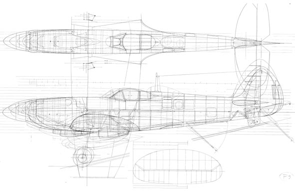 Learning drawing principles: Spitfire